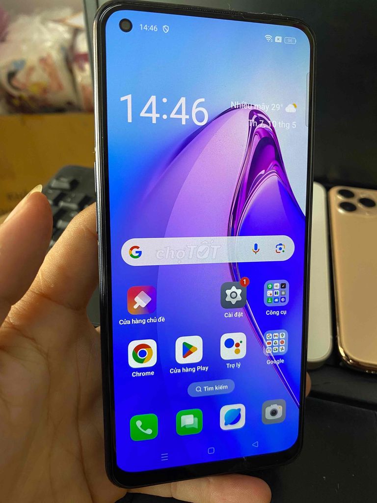 Oppo Reno8 Đen 5G 256GB, nguyên zin đẹp 99. Mua bán Điện thoại tại Huyện Đức Hòa Long An được đăng bởi Minh Ngọc hình 4
