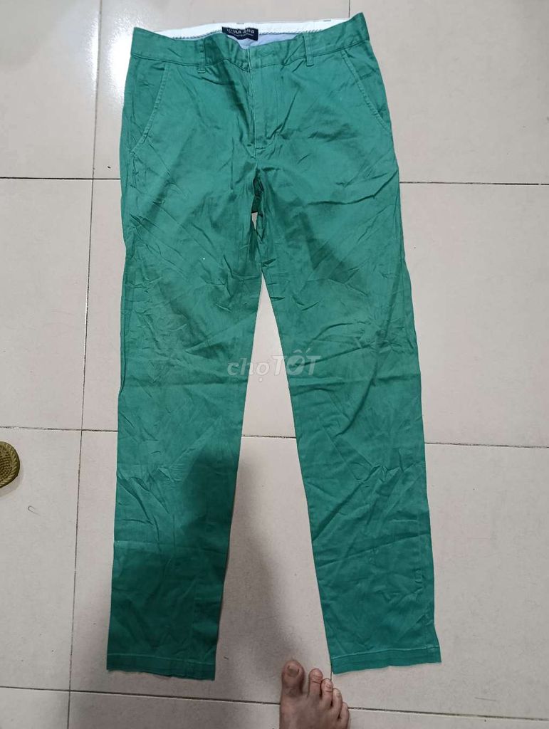Quần kaki Litmus Jeans Nam Xanh lá sz 30 . Mua bán Quần áo tại Quận 1 Tp Hồ Chí Minh được đăng bởi Đồ Seconhand Vintage hình 1