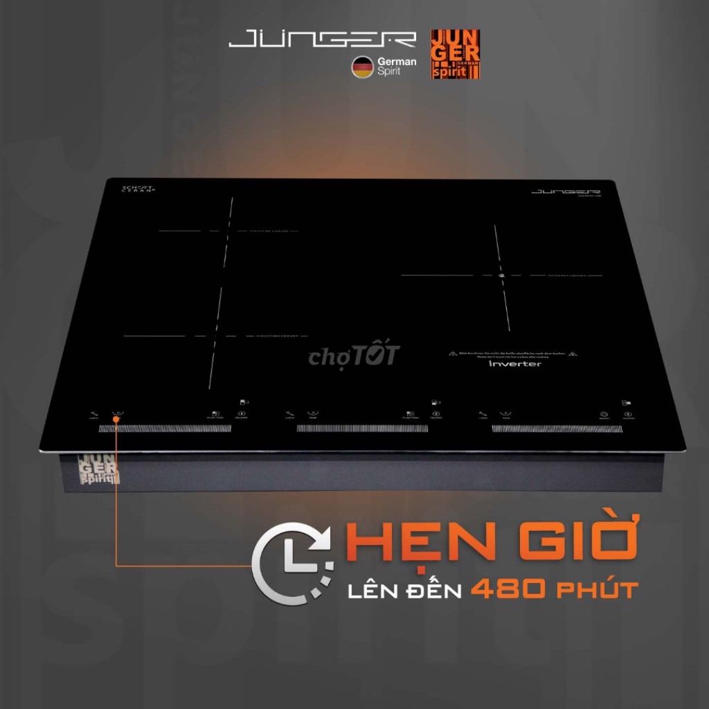 Bếp điện từ Junger CEJ-300-IIF Nhập khẩu Thailan. Mua bán Bếp, lò, đồ điện nhà bếp tại Quận Tân Bình Tp Hồ Chí Minh được đăng bởi Hoangcuonghome  hình 6