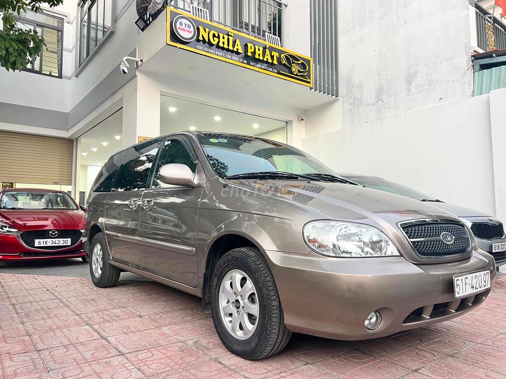Kia Carnival 2009 7C Xăng 2.5 GS Tự Động Siêu Mới. Mua bán Ô tô tại Thành phố Thuận An Bình Dương được đăng bởi Hiếu Auto Nghĩa Phát hình 1