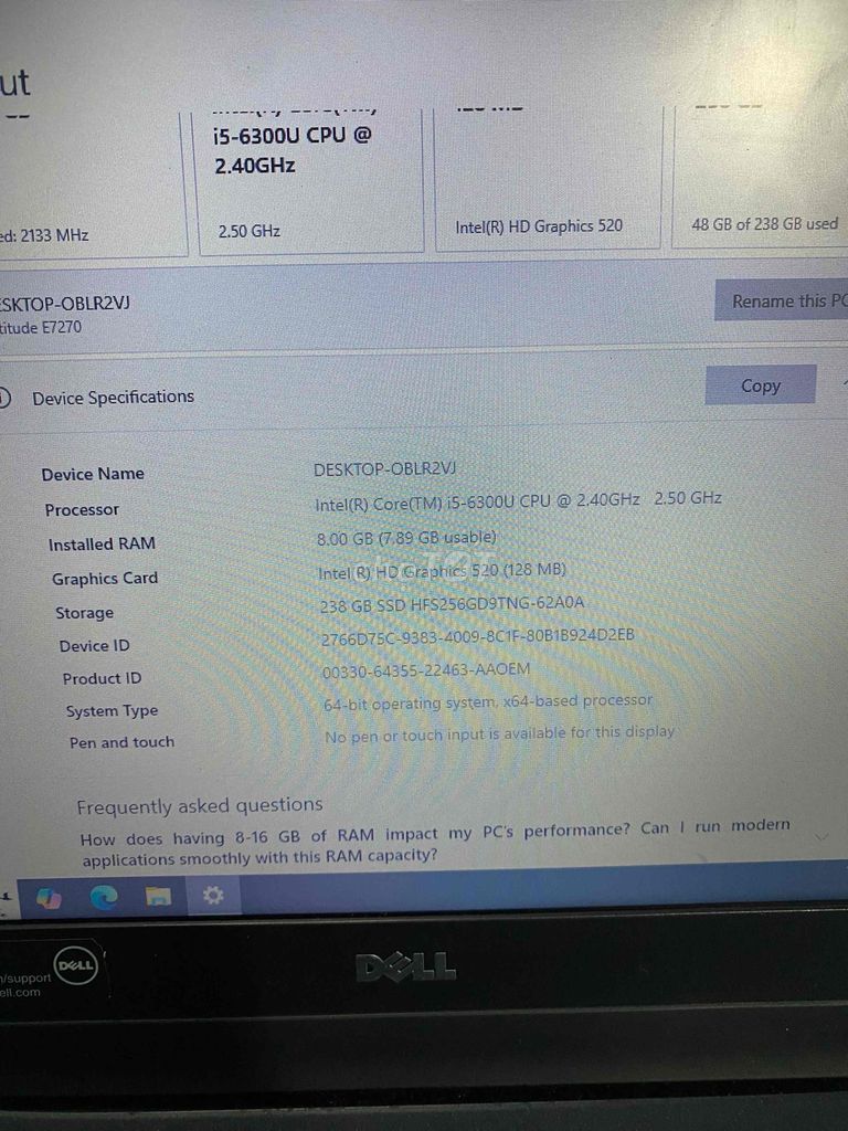 Laptop dell Latitude đã qua sử dụng. Mua bán Laptop tại Quận Hà Đông Hà Nội được đăng bởi Trần Văn Thanh hình 2