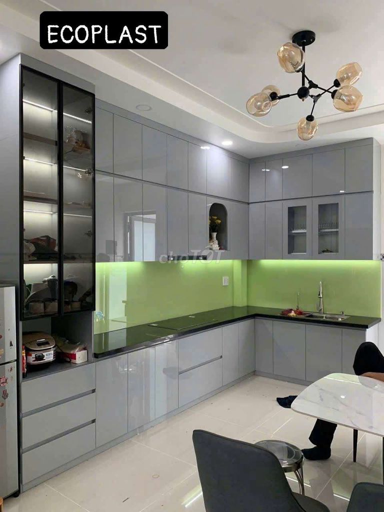 THI CÔNG TỦ BẾP CAO CẤP NHỰA ECOPLAST. Mua bán Tủ, kệ gia đình tại Quận Tân Phú Tp Hồ Chí Minh được đăng bởi Nội Thất Phúc Trường An hình 1