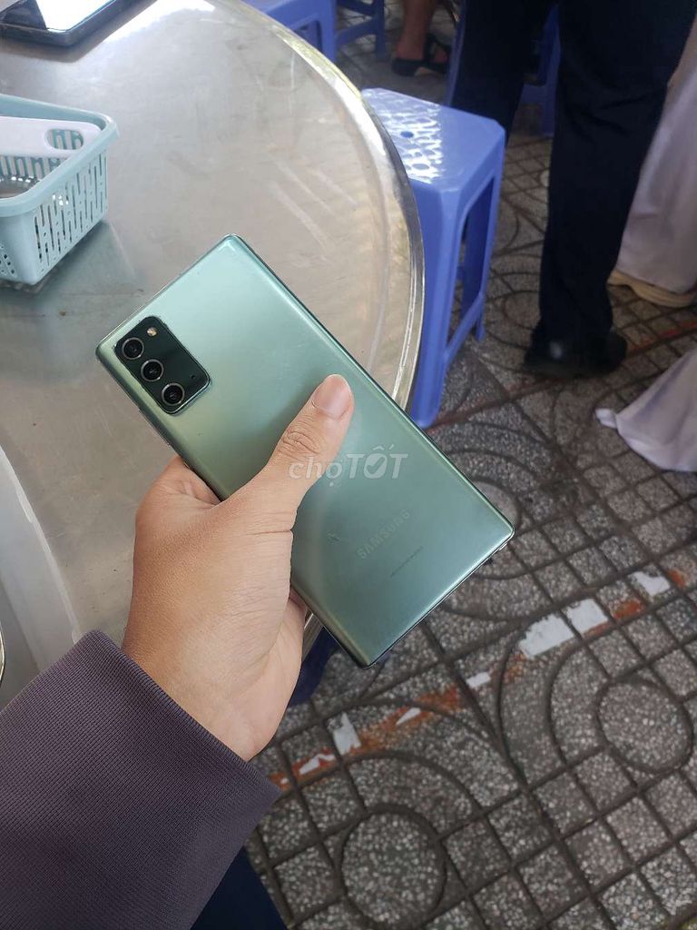 Samsung Note 20 256GB Xanh Hồng Kông. Mua bán Điện thoại tại Quận 12 Tp Hồ Chí Minh được đăng bởi Bảo Duy hình 1