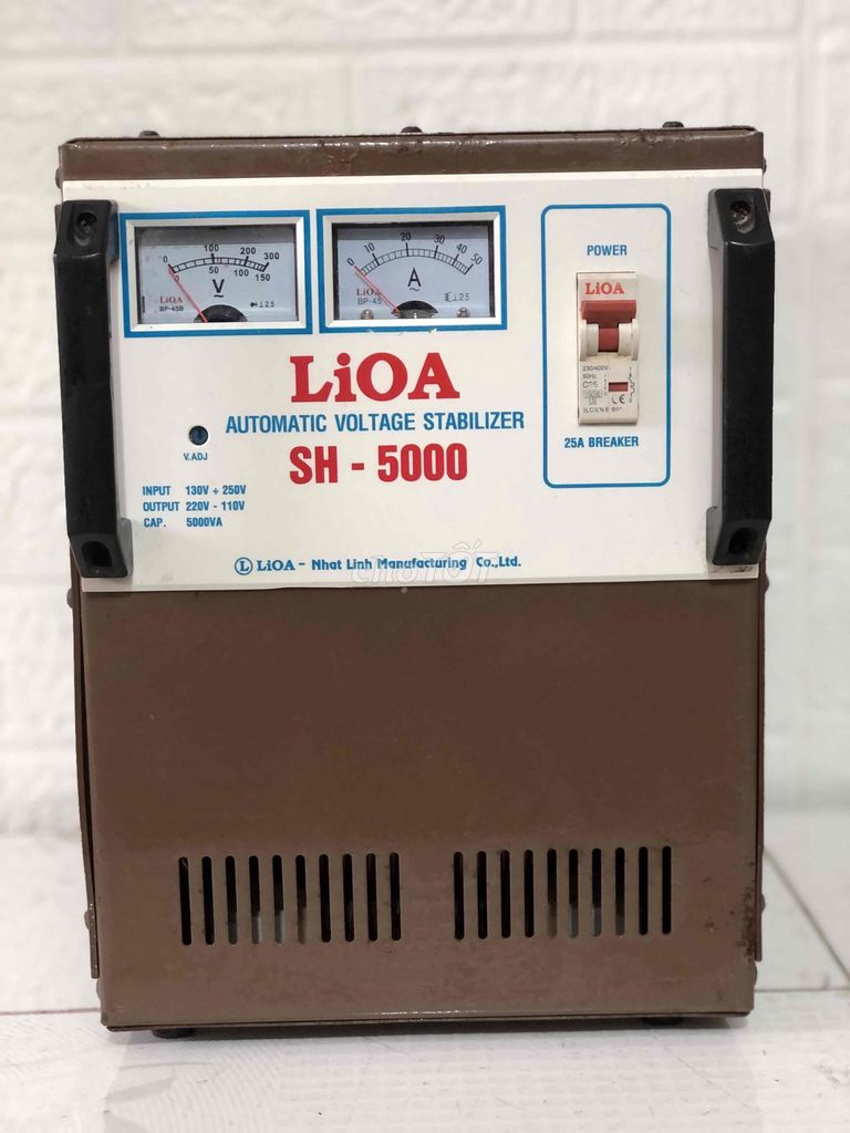 Ổn áp LIOA . 5KVA. Mua bán Nội thất, đồ gia dụng khác tại Huyện Đông Hưng Thái Bình được đăng bởi Huy Nguyễn hình 1