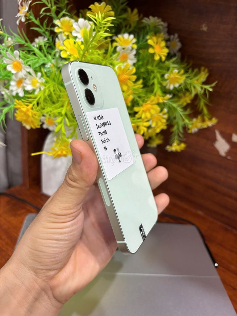 iPhone 12 128GB Xanh lá Quốc tế Zin. Mua bán Điện thoại tại Quận Bắc Từ Liêm Hà Nội được đăng bởi Cửa hàng Bính Táo hình 1