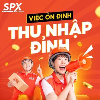 SPX tuyển Shipper Đầm Dơi lương đảm bảo 12tr++. Việc làm tại Huyện Đầm Dơi Cà Mau được đăng bởi SPX Express