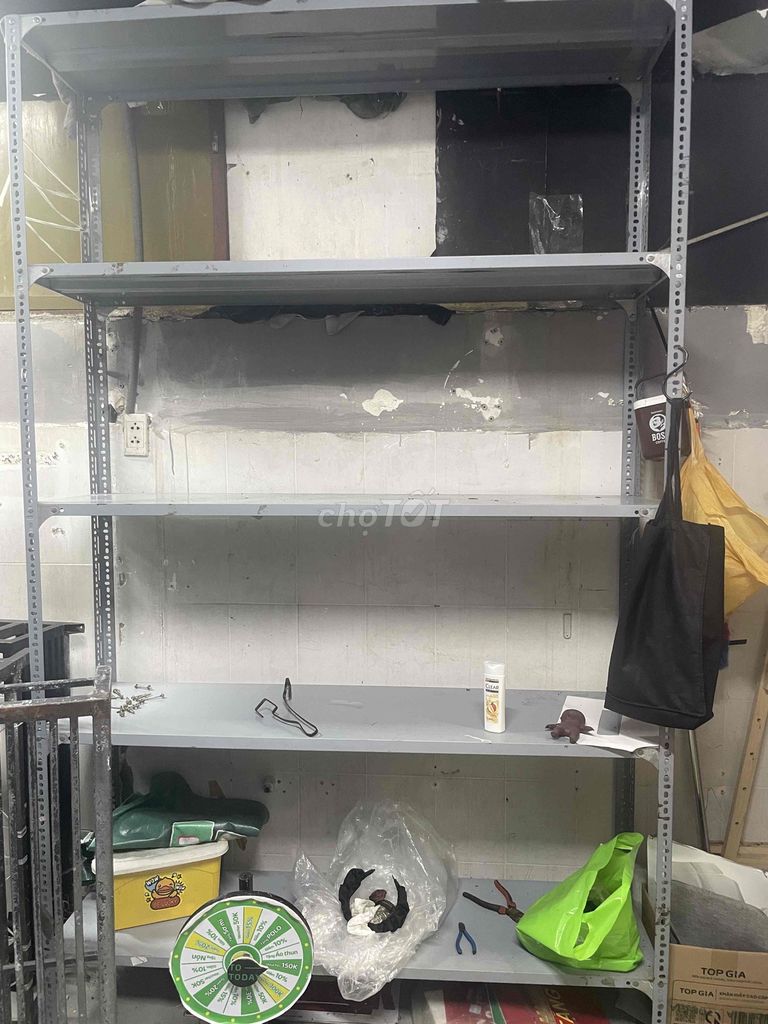 Kệ sắt chữ V 5 tầng 120x40x200cm. Mua bán Tủ, kệ gia đình tại Quận Tân Phú Tp Hồ Chí Minh được đăng bởi Thu Hồng hình 1