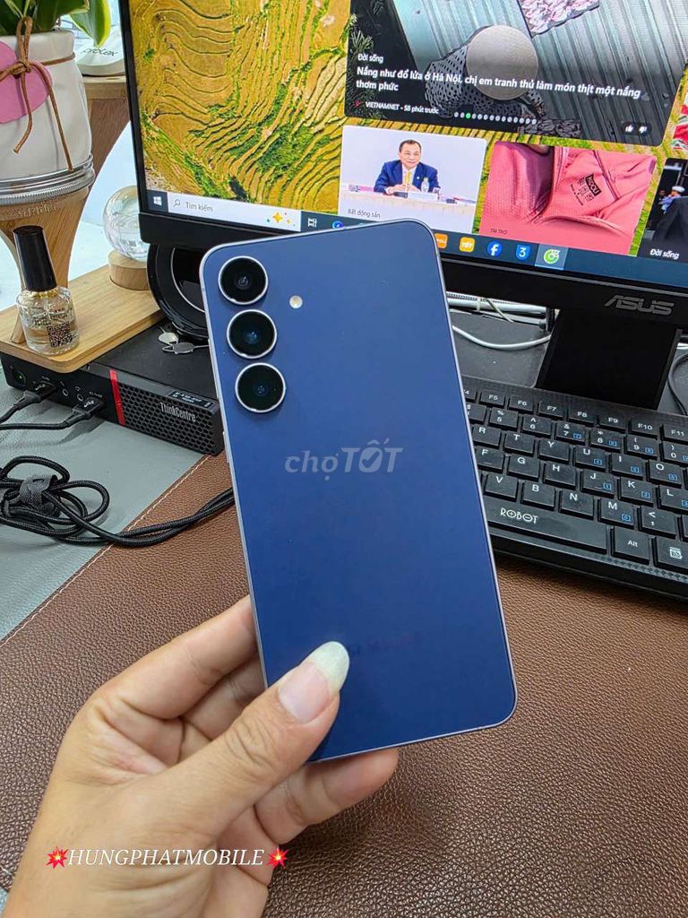 Samsung S25 FE 5G 256GB Xanh đẹp keng bh t2/2027💥. Mua bán Điện thoại tại Quận Đống Đa Hà Nội được đăng bởi HƯNG PHÁT Mobile hình 1