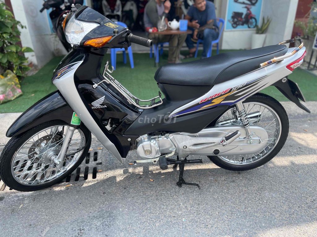 Honda Wave 100cc 2007 Đen Bạc 94498 km. Mua bán Xe máy tại Thành phố Bến Tre Bến Tre được đăng bởi A Teo hình 3