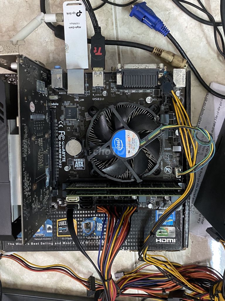 Mainboard Gigabyte H81 i3 4160 RAM 8GB. Mua bán Linh kiện (RAM, Card...) tại Thành phố Nha Trang Khánh Hòa được đăng bởi Danh hình 1