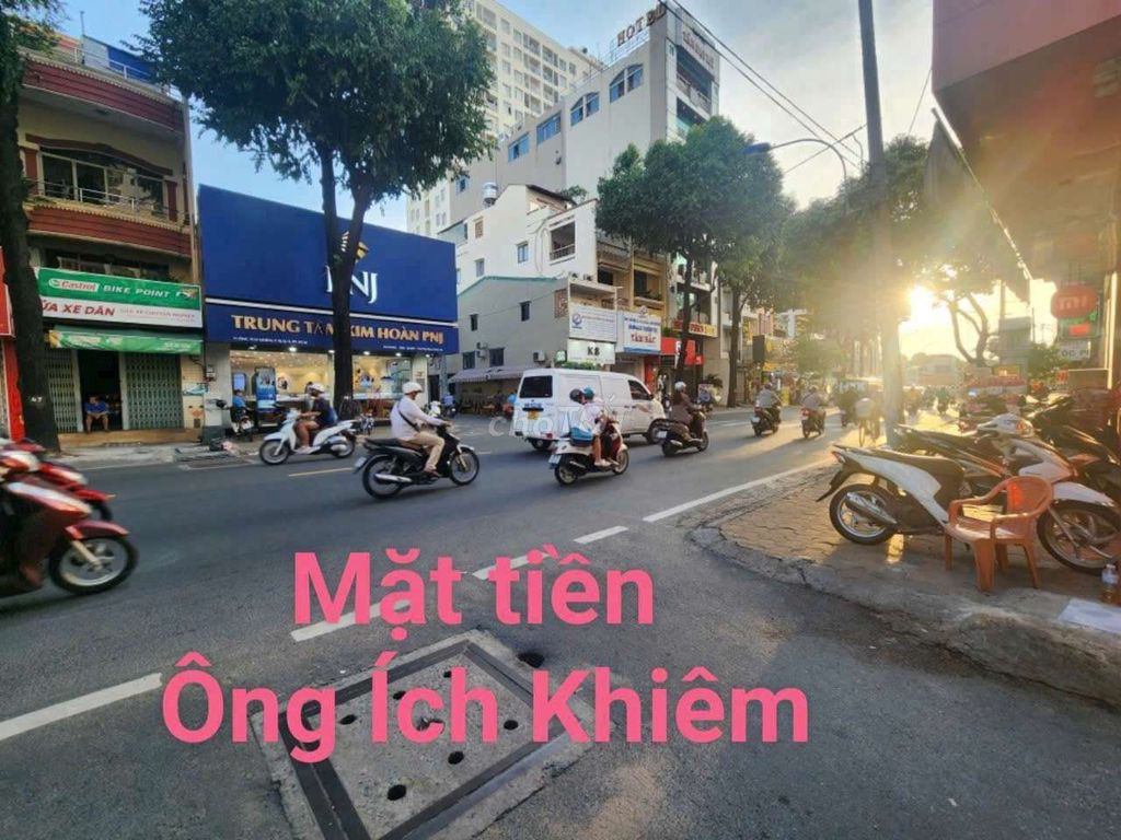 Cho nhà nguyên căn mtkd Ông ích Khiêm 4×13 trệt 2 lầu+sân thượng