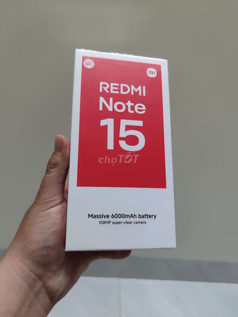 Xiaomi Redmi Note 15 128GB Đen. Mua bán Điện thoại tại Quận Ngũ Hành Sơn Đà Nẵng được đăng bởi Hoàng long hình 1