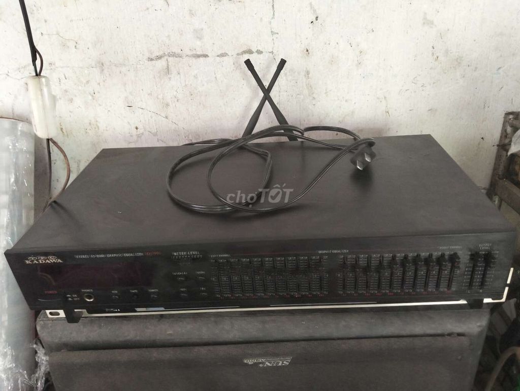 KADAWA Equalizer Đen Kim loại. Mua bán Tivi, Âm thanh tại Huyện Bình Chánh Tp Hồ Chí Minh được đăng bởi mua bán đồ hình 1