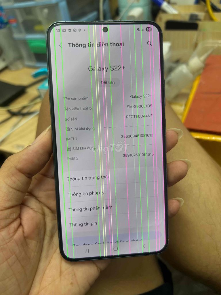 Samsung Galaxy S22+ 8GB/128GB Xám. Mua bán Điện thoại tại Quận Cầu Giấy Hà Nội được đăng bởi Nguyễn mạnh tường hình 1
