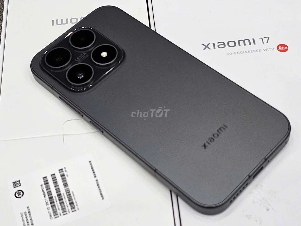 Xiaomi 17 5G (12+256Gb) Fullbox, đẹp 99%, Black. Mua bán Điện thoại tại Quận Đống Đa Hà Nội được đăng bởi Hiếu Android  hình 1