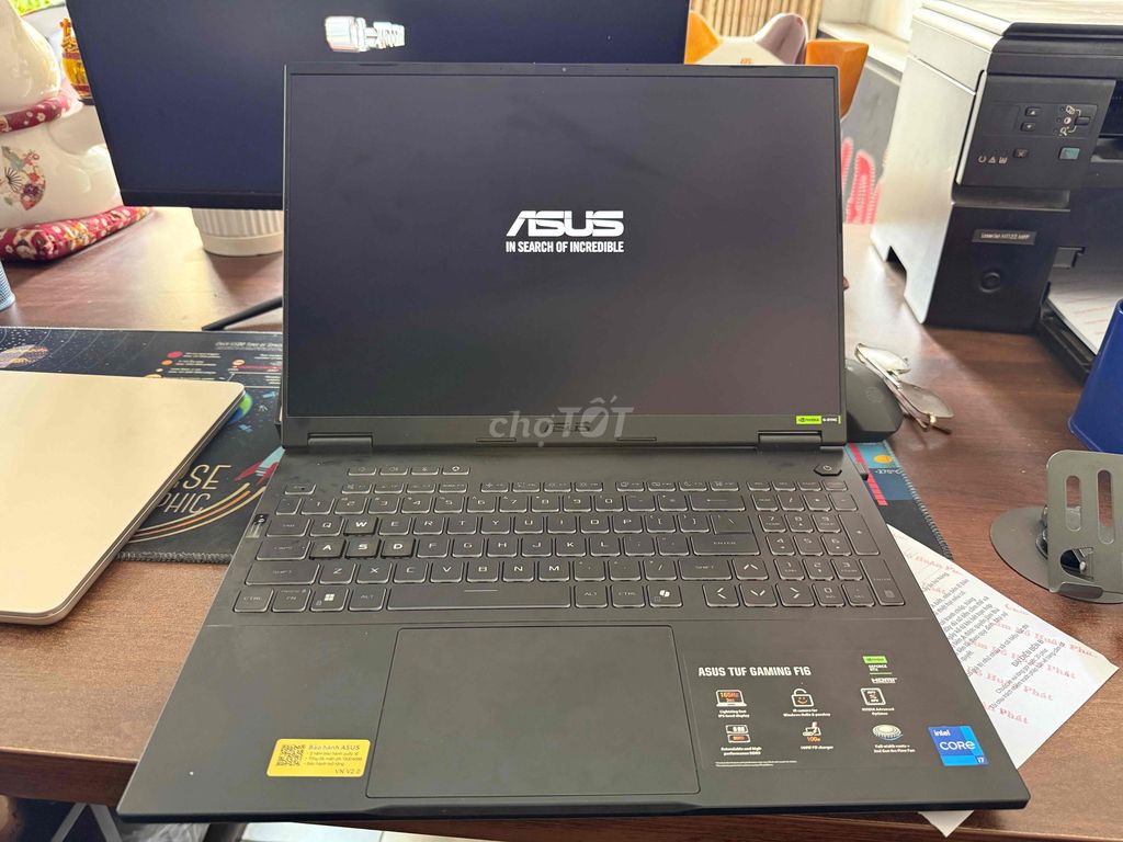 Laptop Asus TUF Gaming F16 16GB. Mua bán Laptop tại Quận Bình Thạnh Tp Hồ Chí Minh được đăng bởi  Minh Huân hình 1