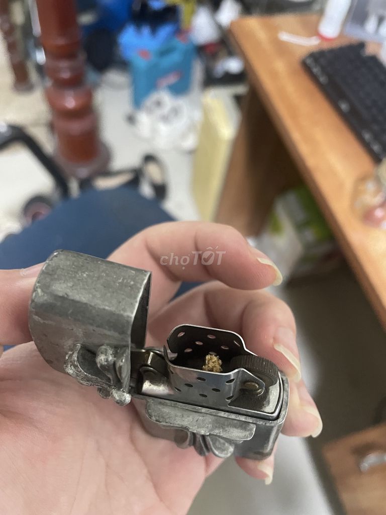 Bật lửa Chrome Hearts Kim loại Xám. Mua bán Đồ sưu tầm, đồ cổ tại Thành phố Thái Bình Thái Bình được đăng bởi DINHHOANG VUONG hình 1