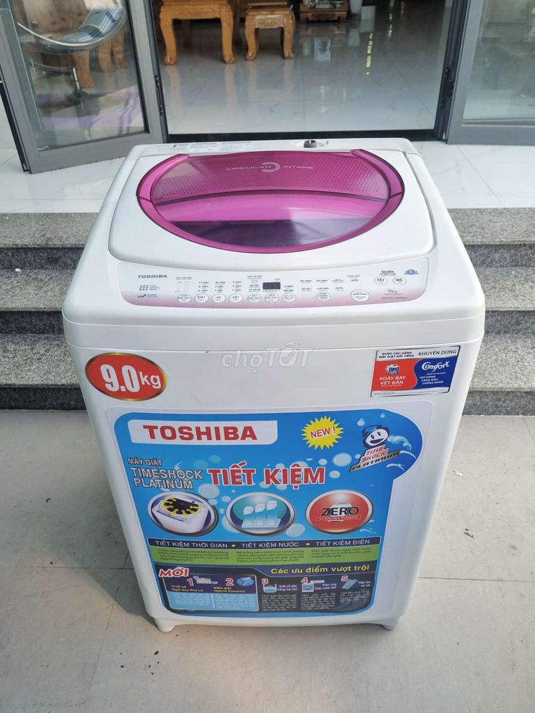 Máy giặt TOSHIBA 9 KG . Đời mới