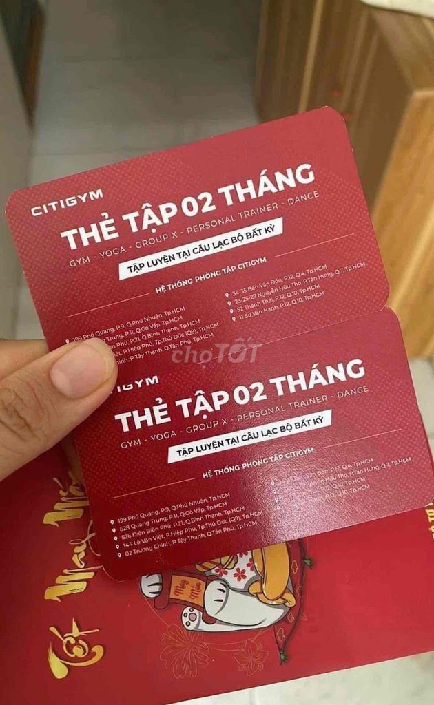 tập trải nghiệm không mất phí citigym 5 sao. Mua bán Đồ thể thao, Dã ngoại tại Quận Bình Thạnh Tp Hồ Chí Minh được đăng bởi gia hân hình 1