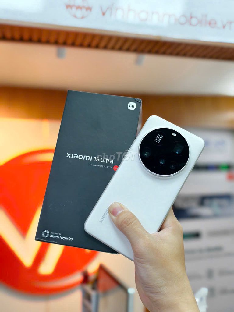 XIAOMI 15 ULTRA 5G - 12/256GB - 99% Fullbox. Mua bán Điện thoại tại Quận 11 Tp Hồ Chí Minh được đăng bởi Vinhanmobile hình 1