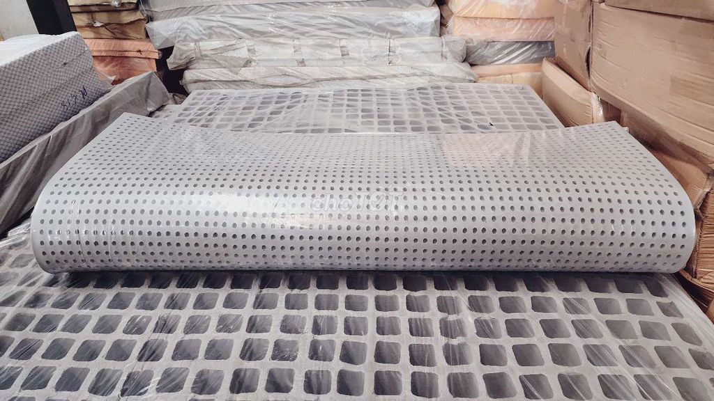 Nệm cao su thiên nhiên 160x200x10cm. Mua bán Giường, chăn ga gối nệm tại Huyện Đức Hòa Long An được đăng bởi Hạnh Trần hình 1