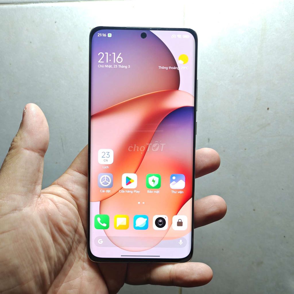 Xiaomi 12S 8/128 đã Unlocked up rom QT