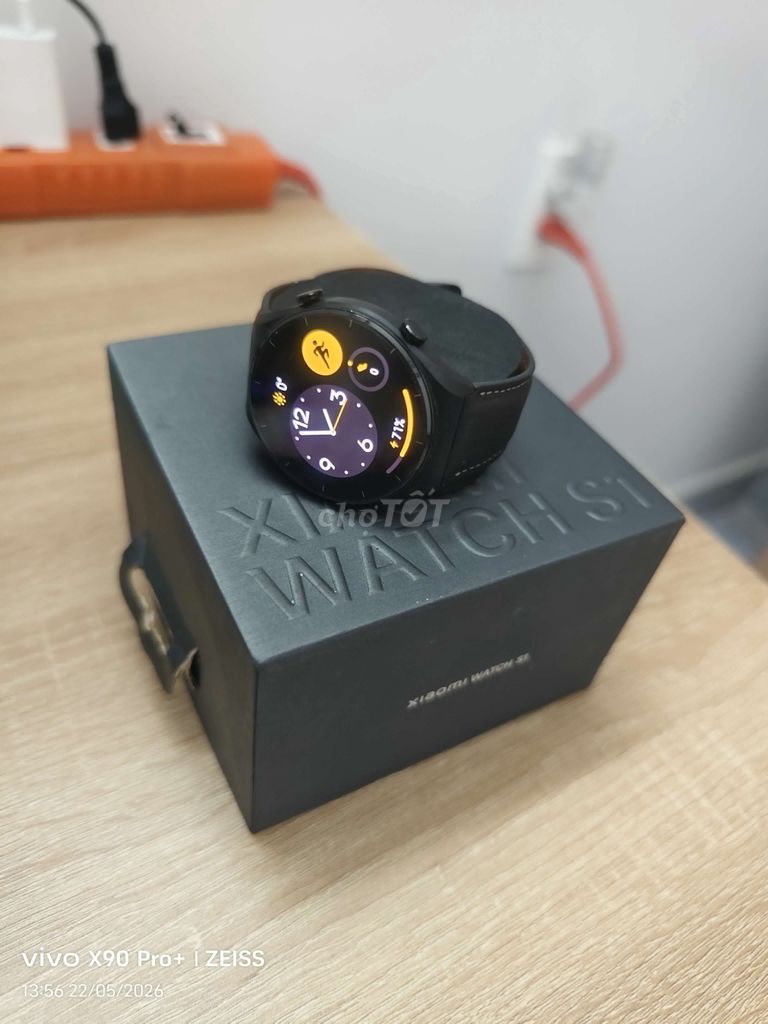 Cần bán Xiaomi Watch S1 Đen đẹp 99% fullbox. Mua bán Thiết bị đeo thông minh tại Thành phố Thủ Đức Tp Hồ Chí Minh được đăng bởi Quang Tuấn hình 1