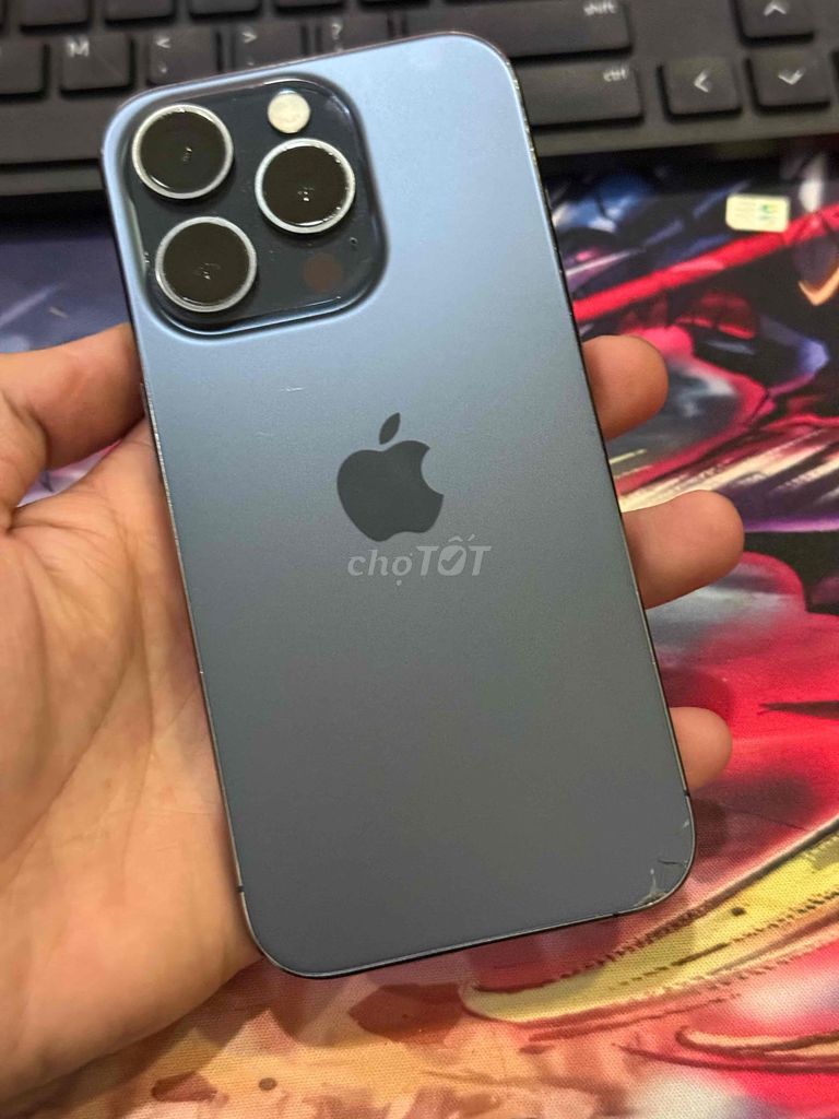 iPhone 15 Pro 128GB Xanh Mỹ bán hoặc giao lưu. Mua bán Điện thoại tại Thành phố Đà Lạt Lâm Đồng được đăng bởi nhanh gọn lẹ hình 1