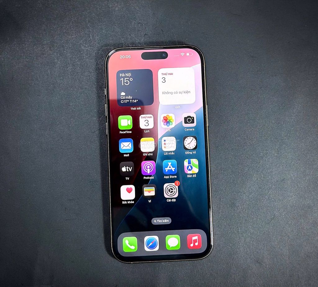 iPhone 16 Pro Max 256gb 2 sim VL như tin đăng gl. Mua bán Điện thoại tại Quận 3 Tp Hồ Chí Minh được đăng bởi T83 hình 1