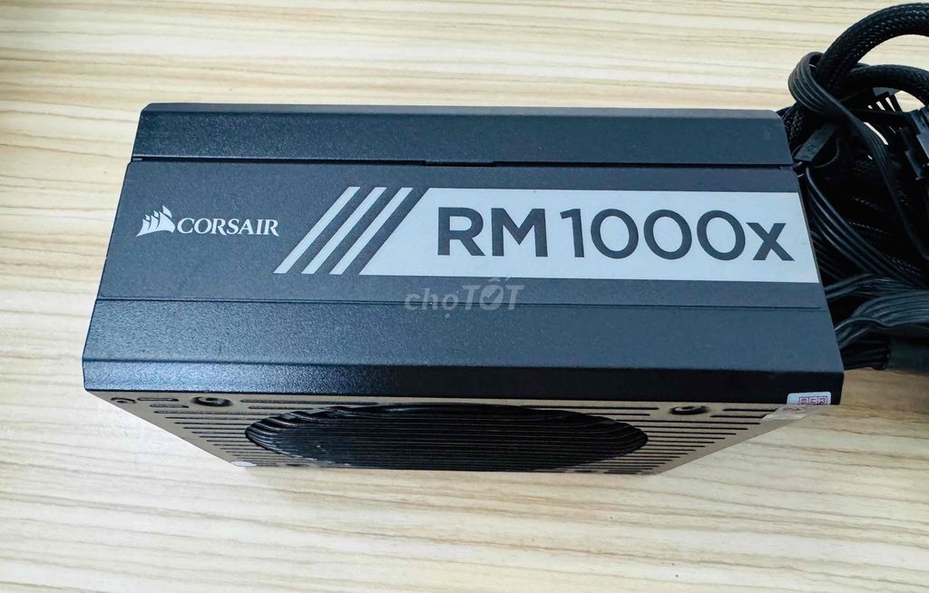 Nguồn Corsair RM1000x 1000W 80 Plus Gold đẹp keng. Mua bán Linh kiện (RAM, Card...) tại Quận 12 Tp Hồ Chí Minh được đăng bởi Anh Tuan hình 1
