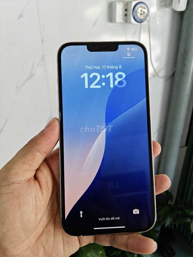 Apple iPhone 13 Pro Max 128GB Trắng 82%. Mua bán Điện thoại tại Quận Liên Chiểu Đà Nẵng được đăng bởi Công Lực hình 1