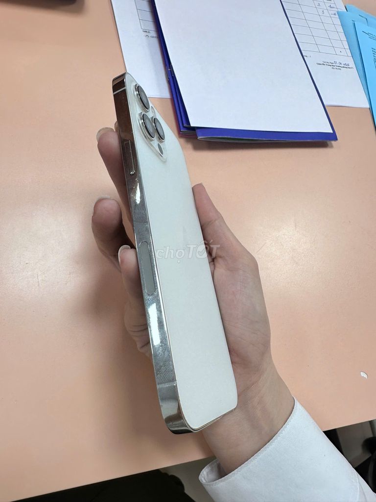 iPhone 12 Pro Max 128GB Trắng. Mua bán Điện thoại tại Thị xã Cai Lậy Tiền Giang được đăng bởi duy nguyễn hình 1