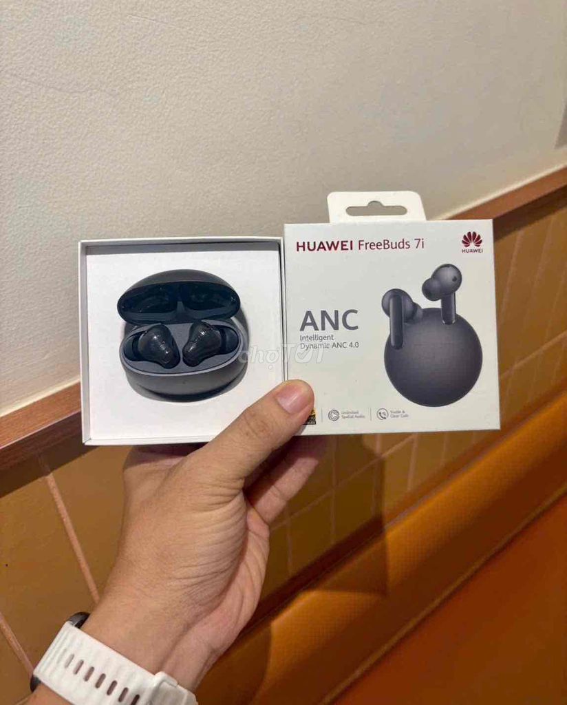 Tai nghe Huawei FreeBuds 7i Đen chống ồn. Mua bán Tivi, Âm thanh tại Quận 10 Tp Hồ Chí Minh được đăng bởi Huyn Bin hình 1