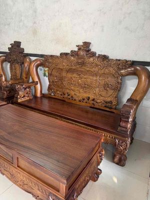 salon gỗ tay 18-7 món. Mua bán Bàn ghế tại Thành phố Bà Rịa Bà Rịa - Vũng Tàu được đăng bởi Thanh Thuý