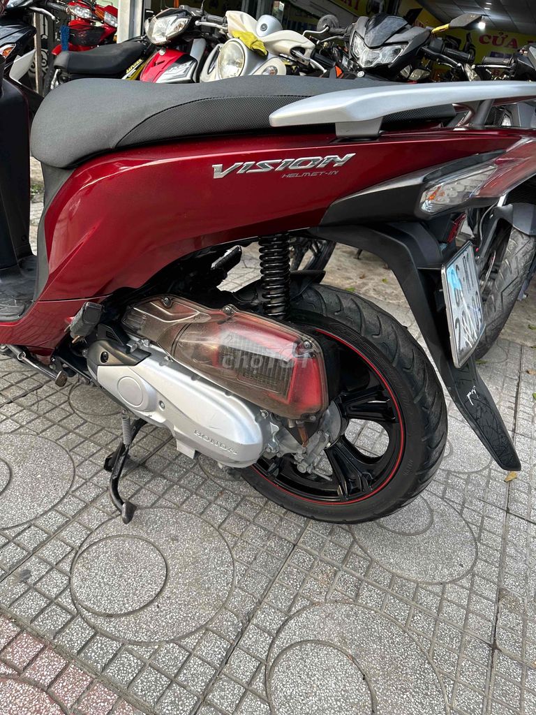 Honda Vision 2017 màu Đỏ. Mua bán Xe máy tại Thành phố Thuận An Bình Dương được đăng bởi xe máy phước thịnh hình 6