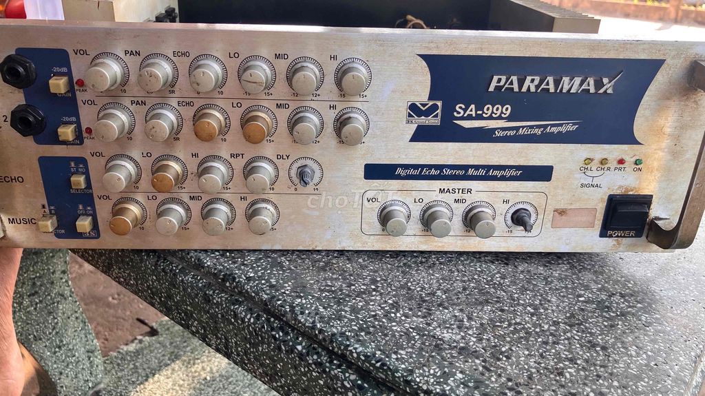 Amply Paramax SA-999 Đã qua sử dụng. Mua bán Tivi, Âm thanh tại Huyện Giồng Trôm Bến Tre được đăng bởi Nguyen huu ly hình 1