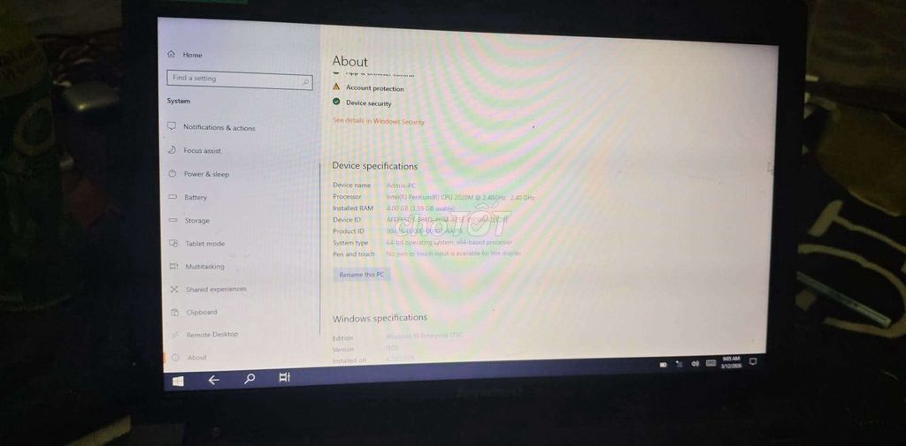 Lenovo còn sử dụng được . Mua bán Laptop tại Huyện Cẩm Giàng Hải Dương được đăng bởi Lê Lâm hình 1