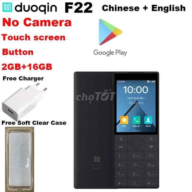 Điện thoại Duoqin F22 no camera Android 11 MTK6739