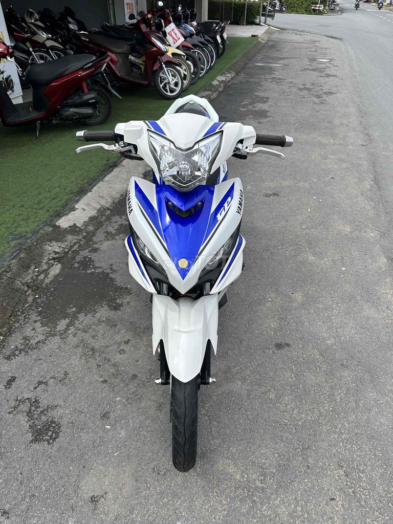 Yamaha Exciter 135 2014 Trắng Xanh. Mua bán Xe máy tại Huyện Thới Lai Cần Thơ được đăng bởi Trường nguyễn hình 1