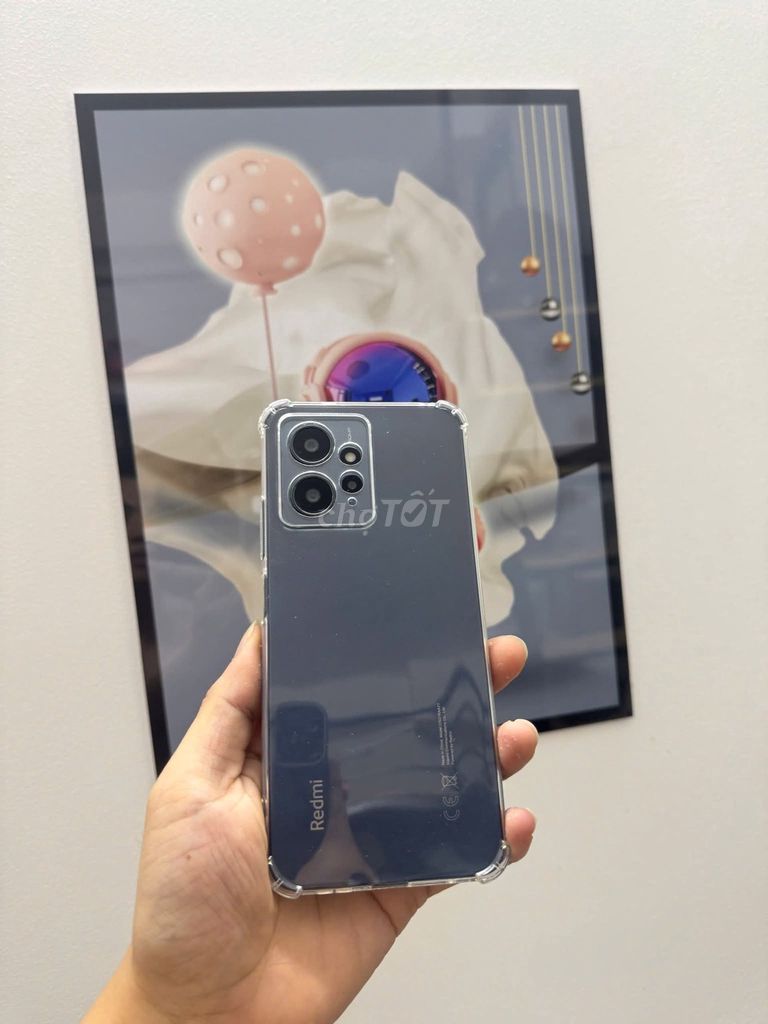 Xiaomi Redmi Note 12 8GB/128GB Đen. Mua bán Điện thoại tại Quận Cầu Giấy Hà Nội được đăng bởi Hội Đồ Điện Tử hình 1