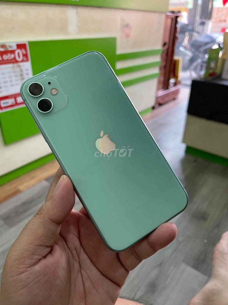 iPhone 11 64GB Xanh lá Quốc Tế Mỹ LL/A New 98%. Mua bán Điện thoại tại Quận Thanh Khê Đà Nẵng được đăng bởi lê văn kiếm hình 1
