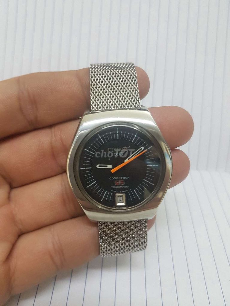 Đồng hồ Citizen Pin kim trôi Cosmotron X8 năm 1970. Mua bán Đồng hồ tại Quận 6 Tp Hồ Chí Minh được đăng bởi Châu Tường hình 2