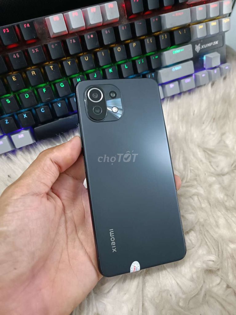 XIAOMI 11 LITE 8GB.128GB SNAP 732G MÁY ĐẸP FULL CN