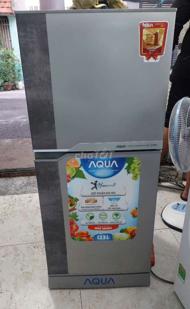 Tủ lạnh 123l Aqua mini phòng trọ không bám tuyết