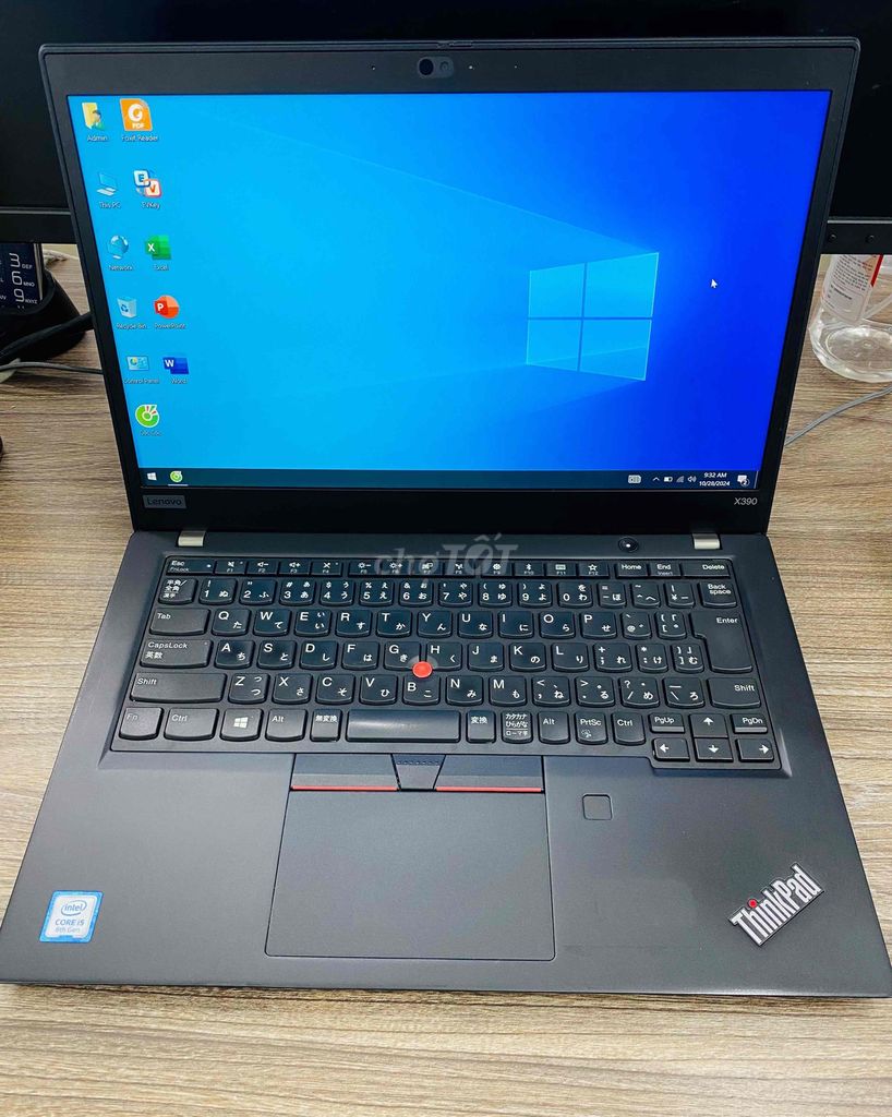 Máy Nhật zin Laptop Thinkpad X390 i5 ram 8g ssd256