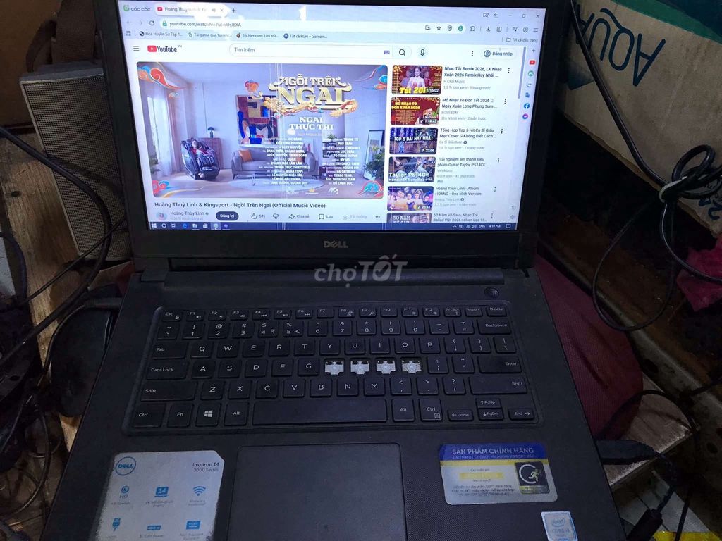 Dell Laptop i3 Gen 6 4GB/500GB sọc màn vỏ xấu.... Mua bán Laptop tại Quận 11 Tp Hồ Chí Minh được đăng bởi Lê Thụy hình 1