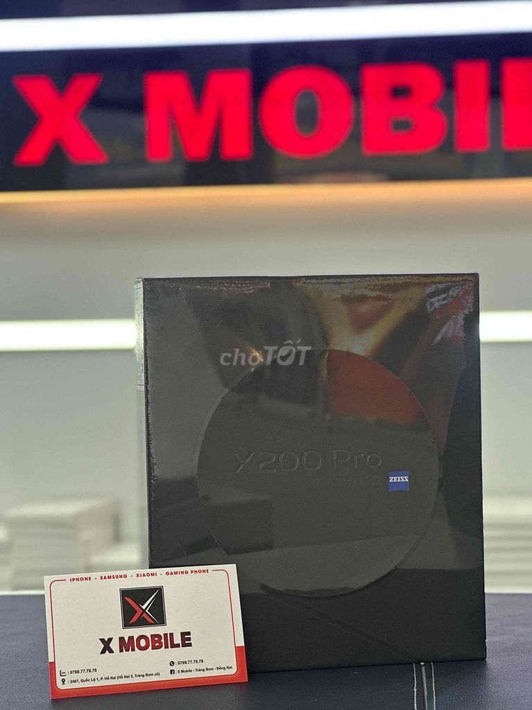 Vivo X200 PRO 12/256GB NEWSEAL 5G 2 SIM TIỆN LỢI. Mua bán Điện thoại tại Huyện Trảng Bom Đồng Nai được đăng bởi X Mobile Trảng Bom hình 1