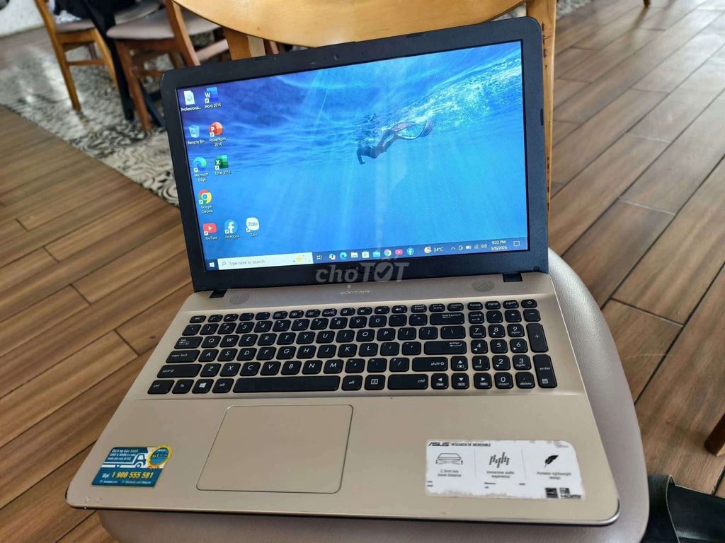 Laptop Asus Core i3 Thế hệ 7 Vàng đồng. Mua bán Laptop tại Huyện Châu Đức Bà Rịa - Vũng Tàu được đăng bởi Khải Lê hình 1