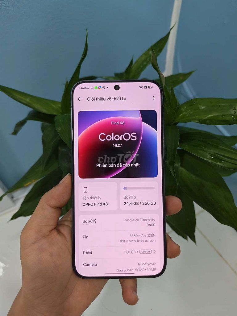 OPPO Find X8 12/256GB Keng Sạc 0L. Mua bán Điện thoại tại Quận Gò Vấp Tp Hồ Chí Minh được đăng bởi Linh hình 1