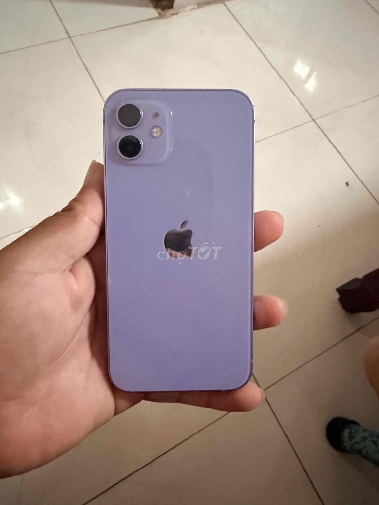 iPhone 12 64GB Tím. Mua bán Điện thoại tại Huyện Ba Tri Bến Tre được đăng bởi Nguyễn Thanh Hồng hình 1
